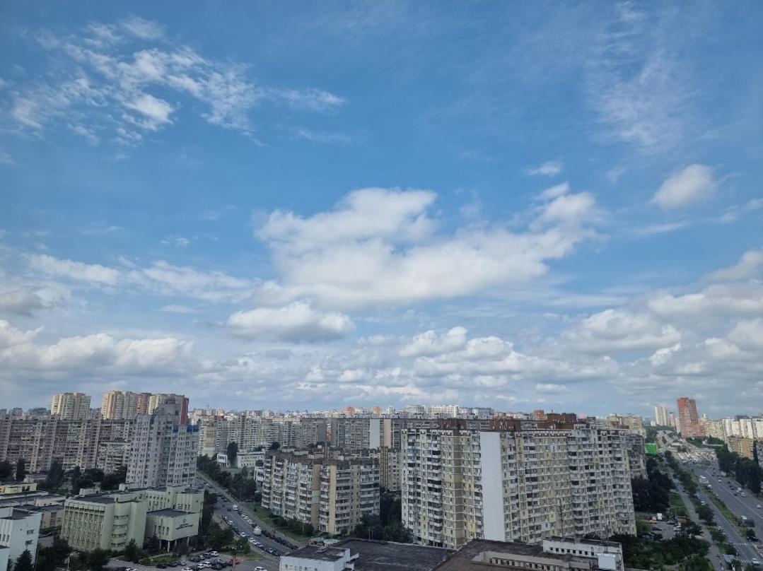 Квартира Метро Харківська, Позняки Жк Лебединий Kiev Extérieur photo