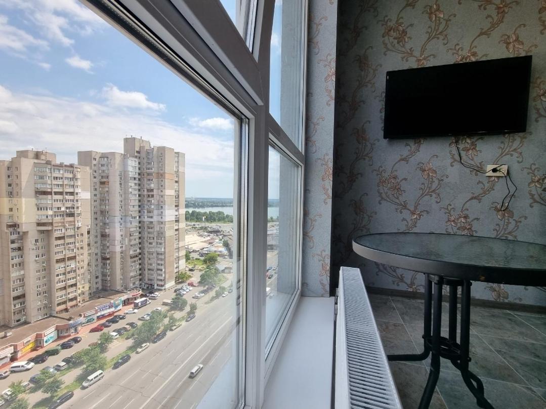 Квартира Метро Харківська, Позняки Жк Лебединий Kiev Extérieur photo
